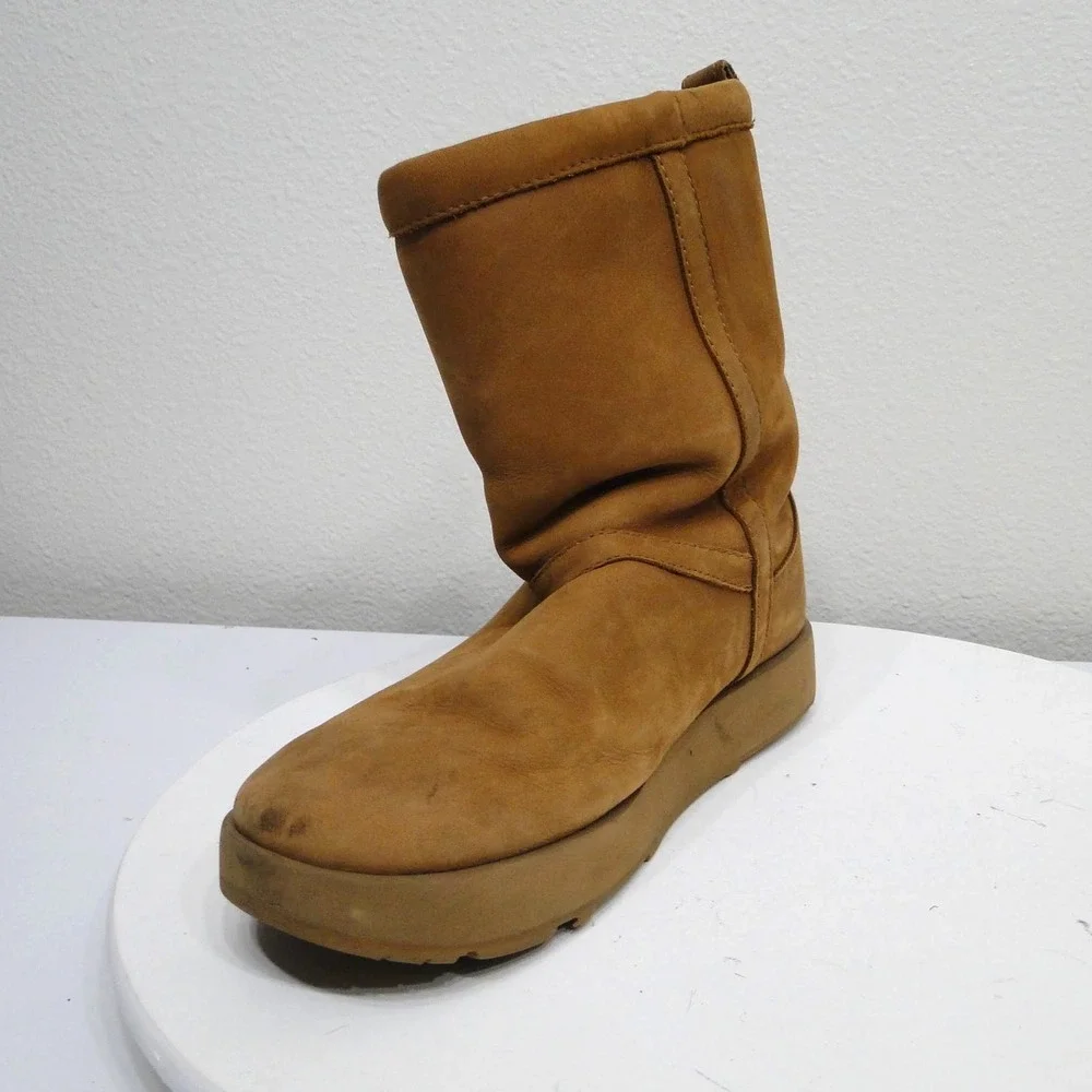 UGG Adirondack Boot III Pull-On Waterproof Winter Boots Chestnut Brown 1017509 8